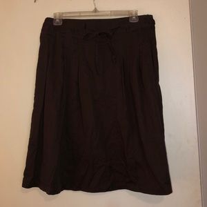 Attention Brown cotton skirt!